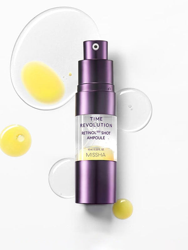 MISSHA Time Revolution Retinol 500 Shot Ampoule 10ml– MISSHA CANADA