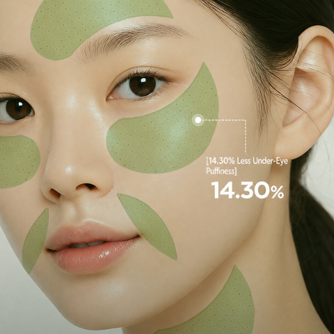 MISSHA Airy Fit Caffeine Depuffing Face & Eye Patch 60pcs MISSHA