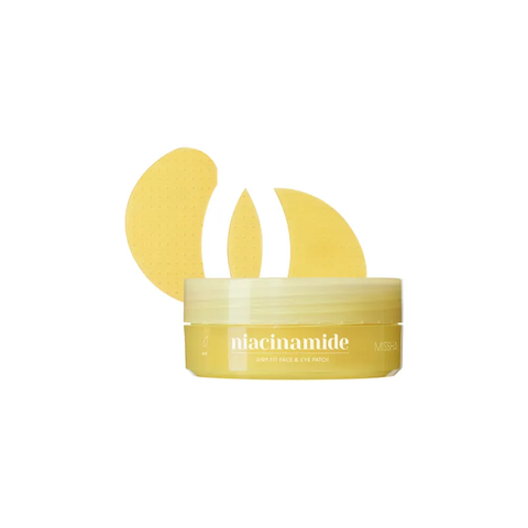 MISSHA Airy Fit Niacinamide Brightening Face & Eye Patch 60pcs MISSHA