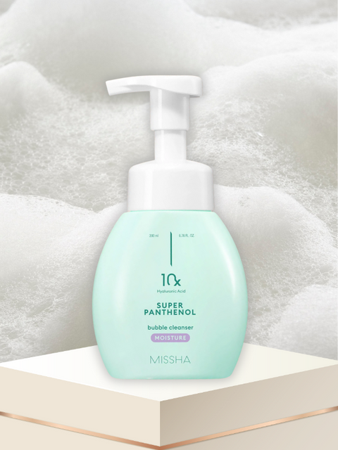 MISSHA Super Panthenol Bubble Cleanser 200ml - Moisture MISSHA