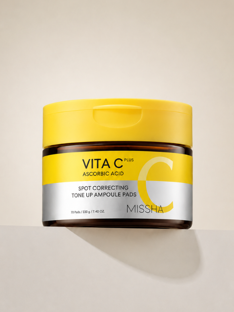 MISSHA Vita C Plus Tone Up Ampoule Pads 210g / 80pads MISSHA
