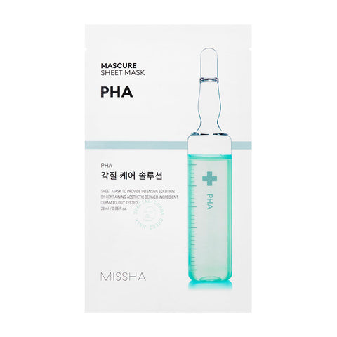 MISSHA Mascure Peeling Solution Sheet Mask PHA 27ml MISSHA